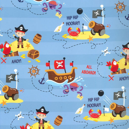 Picture of GIFT WRAPPING PIRATE 50X70CM